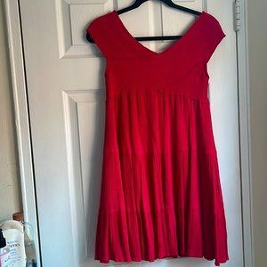 Red Swing Dress
